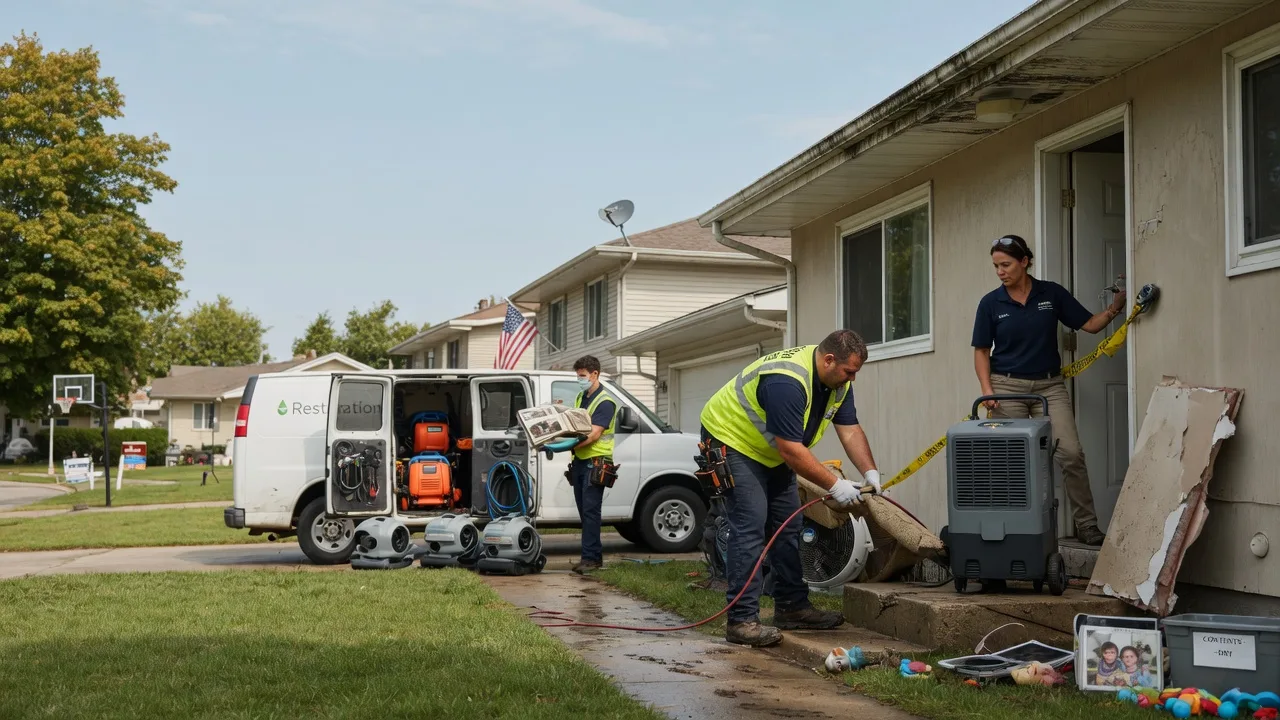 Water Damage Restoration in Amory, MS near me